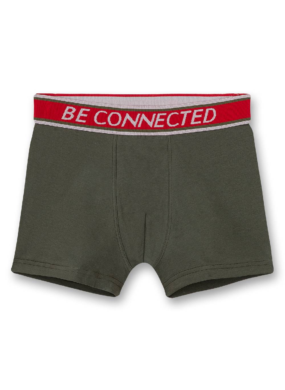 Sanetta Jungen-Shorts (Doppelpack) Graumelange und Khaki Räumungsverkauf