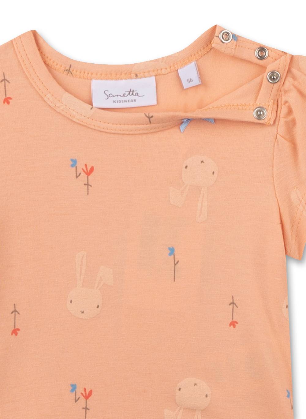 Sanetta Mädchen T-Shirt Orange Sonderangebot der Fabrik