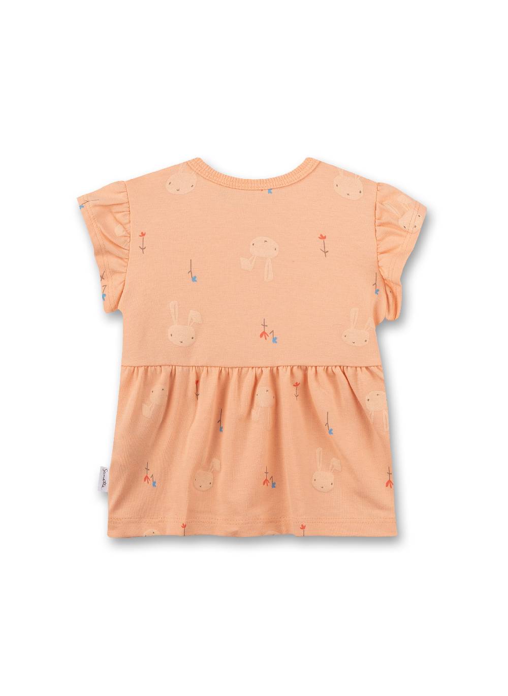 Sanetta Mädchen-Kleid Orange Vierteljährliche Förderung