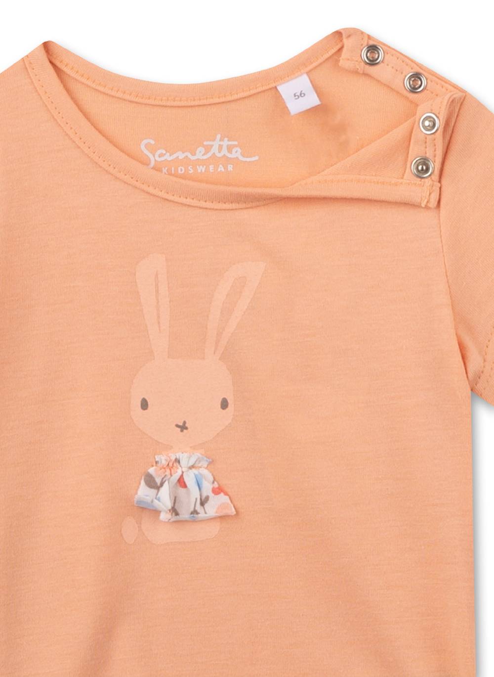 Sanetta Mädchen T-Shirt Orange Nur noch ein Tag übrig