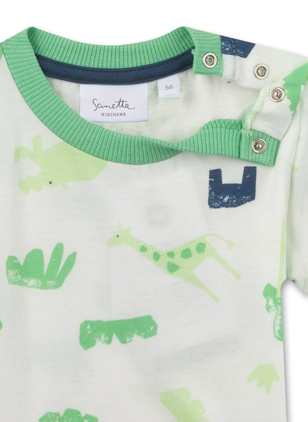Sanetta Jungen T-Shirt Off-White Im Verkauf