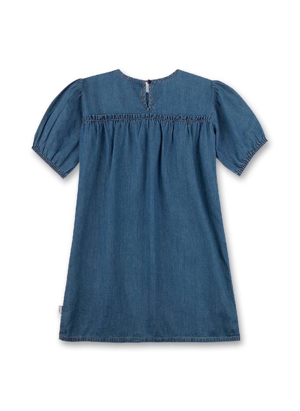 Sanetta Mädchen-Kleid Blau Denim Saisonale Angebote