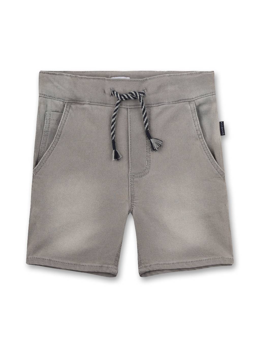 Sanetta Jungen Sweatdenim-Shorts Grau Räumungsverkauf