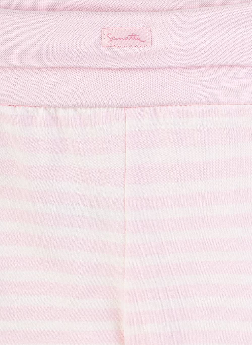 Sanetta Mädchen-Hose Rosa-geringelt Letzte 3 Tage