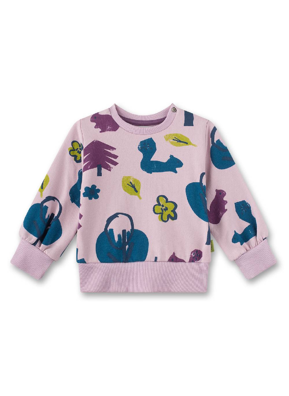 Sanetta Mädchen-Sweatshirt Rosa Fabrikladen