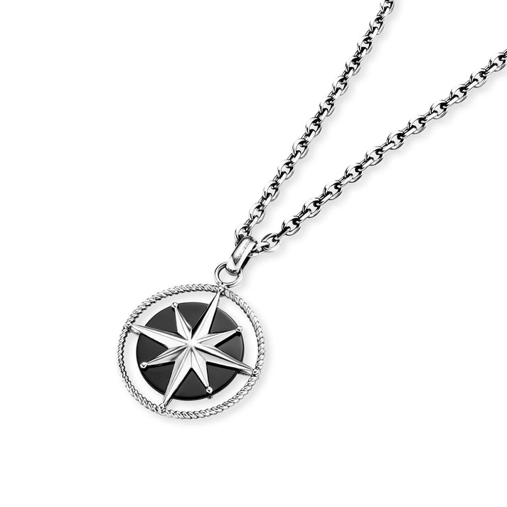 Save Brave Kette Polar mit schwarzem Onyx Sonderangebote