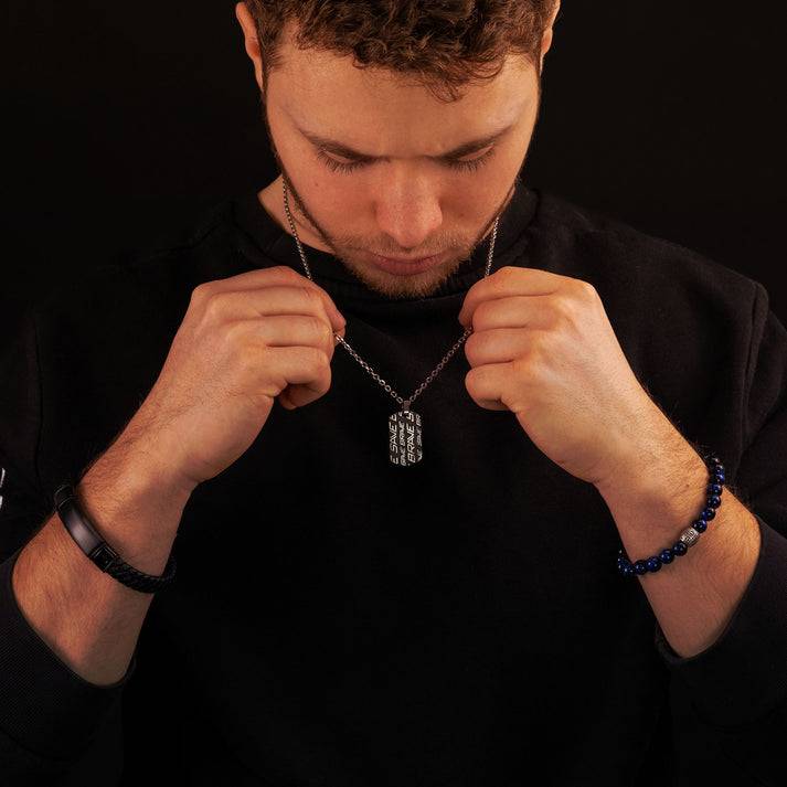 Save Brave Armband Roma aus Leder & Edelstahl Speichern exportieren