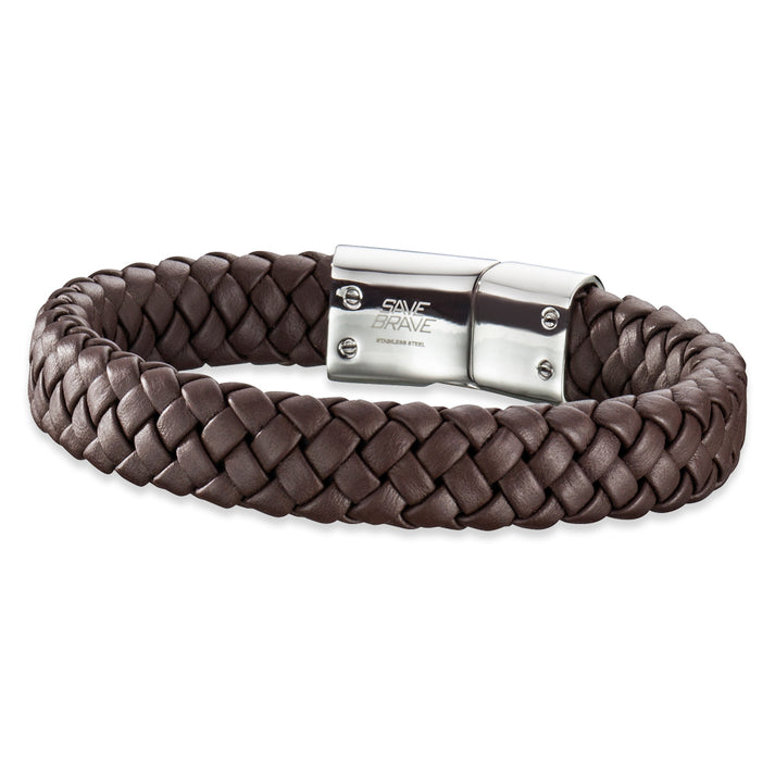 Save Brave Geflochtenes Lederarmband Harry Im Verkauf