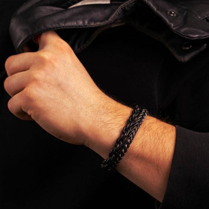 Save Brave Gliederarmband Justin aus Edelstahl Osterangebot