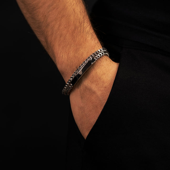 Save Brave Wickelarmband Stanley aus Edelstahl Neueste Mode