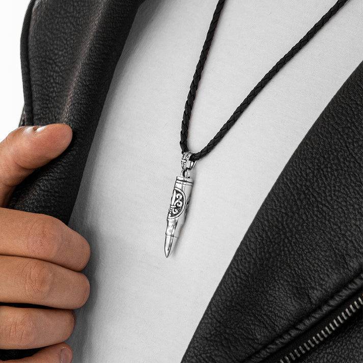 Save Brave Halskette aus veganem Leder mit Verlängerung - Braun Riesige Ersparnisse
