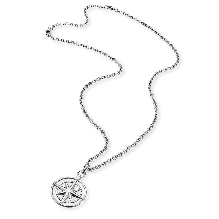 Save Brave Ankerkette mit Anhänger Polaris - Polarstern Silber Sonderangebot der Fabrik