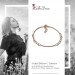 Silberdream SilberDream Armband Ringe 925 Silber rosévergoldet Damen 18cm - 21cm SDA1188E Neueste Mode
