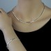 Silberdream SilberDream Armband Line matt/glänzend 925 Sterling Silber 18,5cm SDA452J Kauf eins, bekomm eins gratis