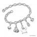 Silberdream SilberDream 925 Sterling Silber Charm Bettelarmband 20cm FC0103 Super Sparpreis