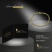 Silberdream GoldDream Armband Kordel hohl 333 Gold 18,5cm 8 Karat GDA0328Y Kostenlose Rückgabe