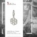 Silberdream SilberDream Silber Charm Schneeflocke Armband Anhänger FC3115 50% Rabatt für begrenzte Zeit