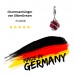 Silberdream SilberDream Charm Zirkonia Kugel rot Armband Anhänger FC200R Auslauf