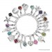 Silberdream SilberDream Charm Zirkonia Kugel rot Armband Anhänger FC200R Auslauf