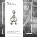 Silberdream SilberDream 925 Silber Charm Anhänger Mann & Frau FC3126 Schlussverkauf