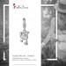 Silberdream SilberDream Charm Froschkönig Armband Anhänger 925 Silber FC3133 Fabrikverkauf