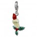 Silberdream SilberDream Charm Weihnachtskerze 925er Silber Armband Anhänger FC847W