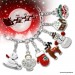 Silberdream SilberDream Charm Weihnachtsstiefel 925 Silber Armband Anhänger FC810R Kostenloser Versand