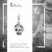 Silberdream SilberDream Charm Totenkopf Pirat 925 Silber Armband Anhänger FC695 Günstig kaufen