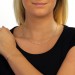 Silberdream SilberDream Collier Kette gedreht Rose vergoldet 925 Silber 45cm SDK22145E Großer Ausverkauf