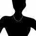 Silberdream GoldDream Collier Kette Plättchen 333 Gelbgold Damen 45cm GDK00345T Lagerräumung