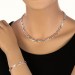 Silberdream SilberDream Collier Kette Zopf 925er Silber 44,5cm Damen Halskette SDK438J Online Outlet