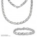 Silberdream SilberDream Collier Kette Zopf 925er Silber 44,5cm Damen Halskette SDK438J Online Outlet