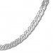 Silberdream SilberDream Zwillingspanzer Kette 925 Sterling Silber Unisex 45cm SDK26745J Räumungsverkauf