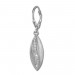 Silberdream SilberDream Ohrhänger Oval Zirkonia weiß 925 Silber Ohrring SDO369M Begrenzte Freigabe