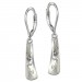 Silberdream SilberDream Ohrhänger 3D-Rechteck 925 Sterling Silber Damen Ohrring SDO4342J