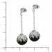 Silberdream SilberDream Glitzer Ohrhänger Zirkonias schwarz GSO002 Zeitbegrenzte Promotion