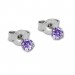 Silberdream SilberDream Ohrstecker 3er Zirkonia weiß, lila, rosa 925 Silber Ohrring SDS808 Bis zu 65% Rabatt