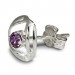 Silberdream SilberDream Ohrringe Design Zirkonia lila 925 Silber SDO528V Bis zu 55% Rabatt