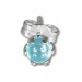 Silberdream SilberDream Ohrringe Kugel hellblau 925 Silber Ohrstecker SDO533H Discount Store für neue Produkte