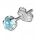 Silberdream SilberDream Ohrringe Kugel hellblau 925 Silber Ohrstecker SDO533H Discount Store für neue Produkte