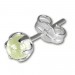 Silberdream SilberDream Ohrringe Kugel hellgrün 925 Silber Ohrstecker SDO533L Nur noch ein Tag übrig