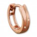 Silberdream GoldDream Creole Rose 333 Roségold Ohrring Echtschmuck GDO5111E Fabrikladen