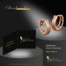 Silberdream GoldDream Creole Rose 333 Roségold Ohrring Echtschmuck GDO5111E Fabrikladen