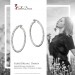 Silberdream SilberDream Creole Orient 4cm 925 Sterling Silber Damen Ohrring SDO67374 Speichern exportieren