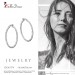 Silberdream SilberDream Creole Orient 4cm 925 Sterling Silber Damen Ohrring SDO67374 Speichern exportieren