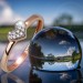 Silberdream GoldDream Gold Ring Herz Zirkonia weiß Gr.54 333er Rosegold GDR503E54 im Angebot