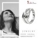 Silberdream SilberDream Ring Modern Gr.58 Silberring aus 925er Silber SDR419J58 Fabrikverkauf