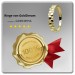 Silberdream GoldDream Gold Ring Dots Gr.56 Zirkonia weiß 333er Gelbgold GDR538Y56 Fabrik Onlineshop