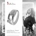 Silberdream SilberDream Ring Herzen Zirkonia weiß Gr.60 aus 925er Silber Damen SDR410W60 Exklusivangebot