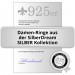 Silberdream SilberDream Ring Relief Zirkonia weiß Gr.58 aus 925er Silber Damen SDR412W58 Cyber Monday